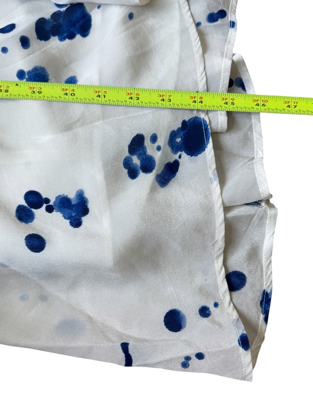 Anthropologie Maeve Crochet Trim Paint Splatter Maxi Dress Small Boho Festival - Picture 9 of 14